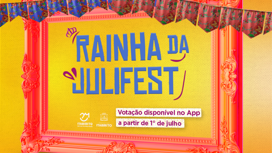 Rainha da 29ª Julifest: votação será iniciada, por meio do aplicativo oficial, nesta sexta-feira