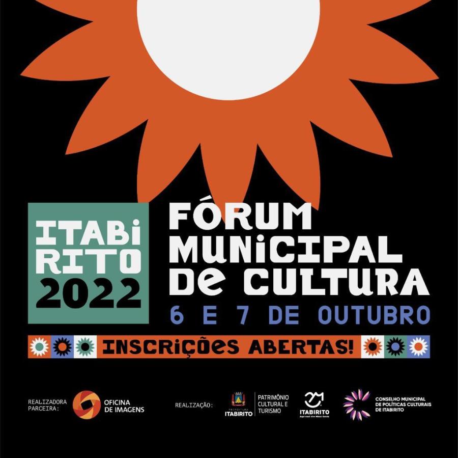 Fórum Municipal de Cultura: Prefeitura de Itabirito abre inscrições para evento