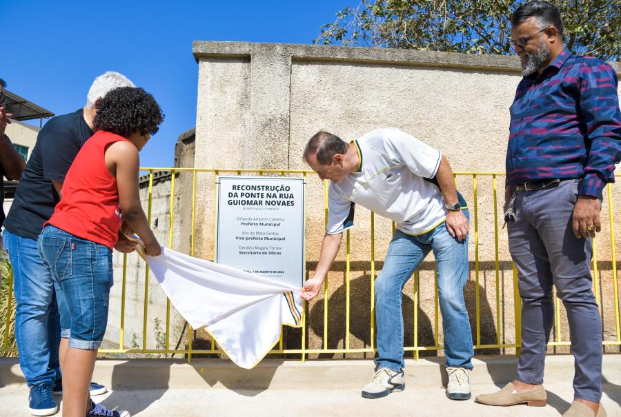 Ações Centenárias: Prefeitura de Itabirito inaugura trevo no bairro São José e ponte no Novo Itabirito