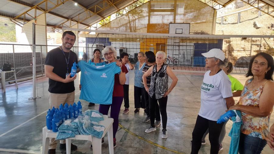 Movimente+: Prefeitura de Itabirito promove saúde e socialização por meio de projeto de vôlei adaptado para a terceira idade
