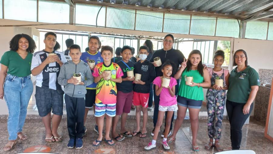 Educação ambiental: Prefeitura de Itabirito realiza oficina para crianças no bairro Pedra Azul 