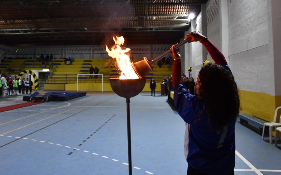 Estudantes de Itaú de Minas representam a cidade na etapa microrregional  dos Jogos Escolares