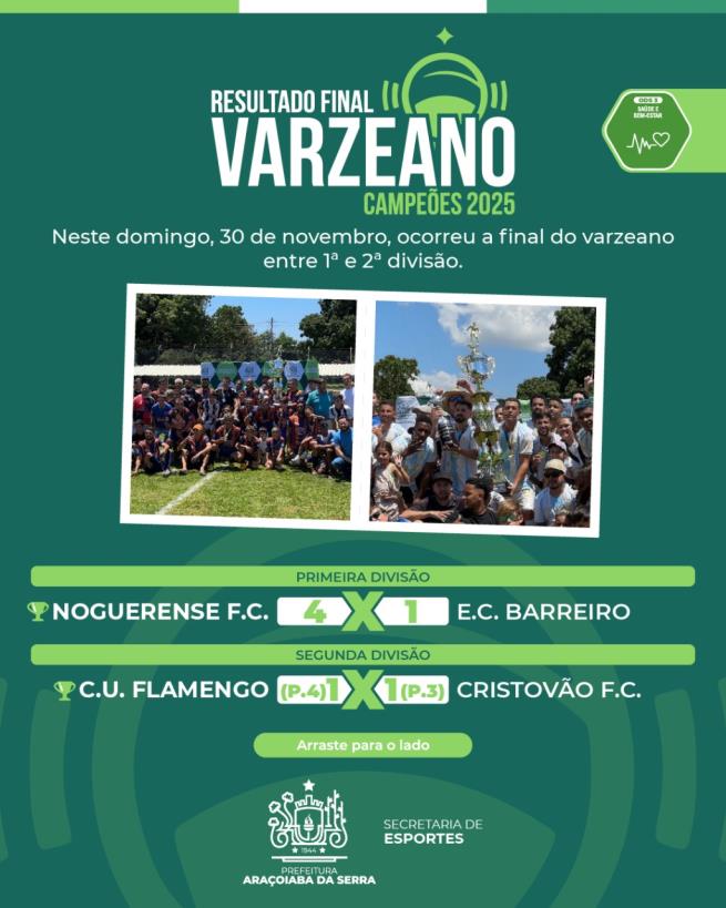 Final do Campeonato Varzeano 2025