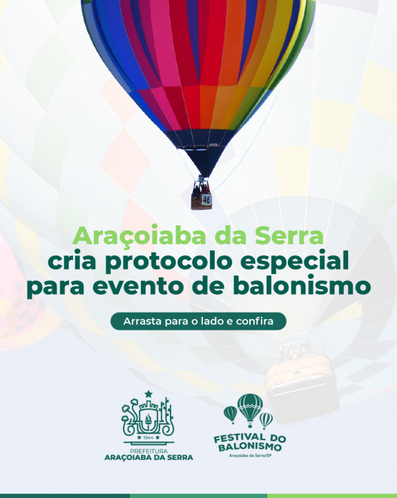 Protocolo - Evento do Balonismo