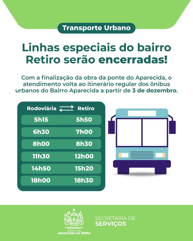 Transporte Urbano Retorna aos Horários Regulares