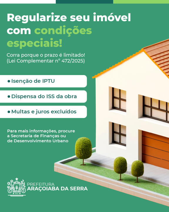 Oportunidade Exclusiva para Regularização de Imóveis em Araçoiaba da Serra
