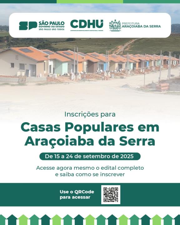 Inscrições para Casas Populares