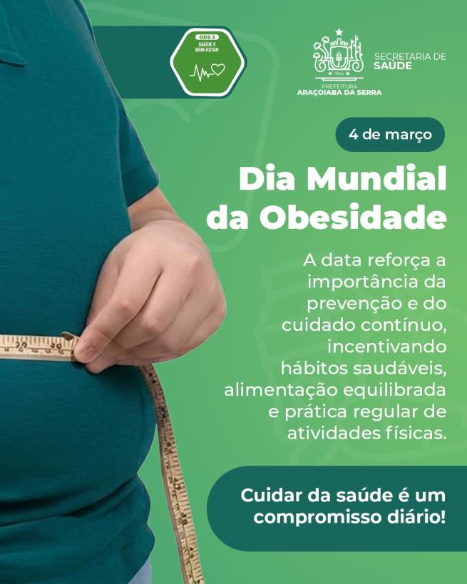 Dia Mundial da Obesidade