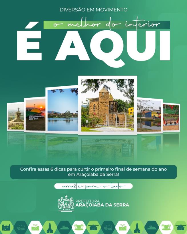 Um Convite para Viver os Encantos de Araçoiaba da Serra