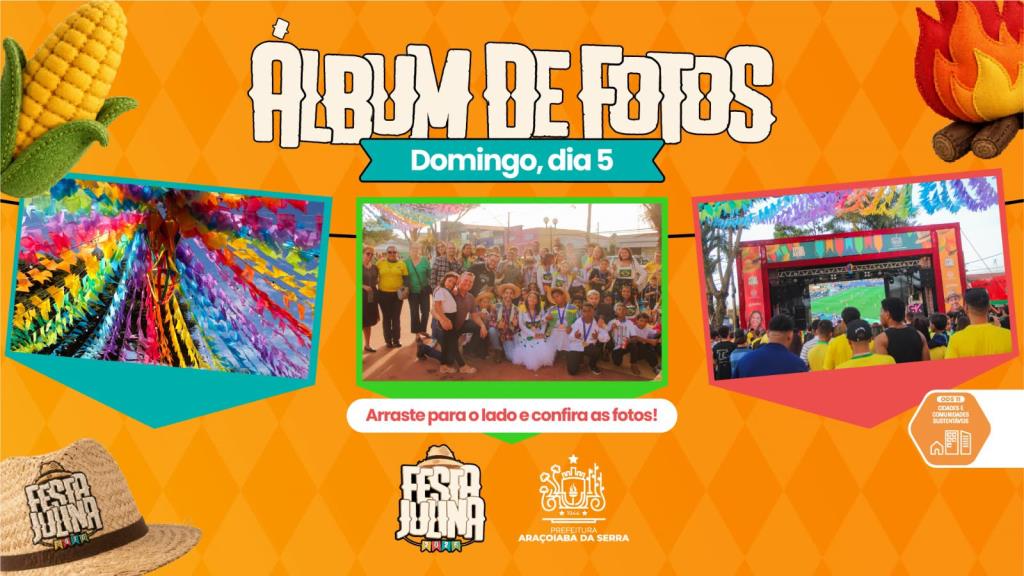 Último Dia da Festa Julina Reúne Grande Público e Encerra Evento com Sucesso