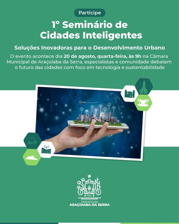 1º Seminário de Cidades Inteligentes
