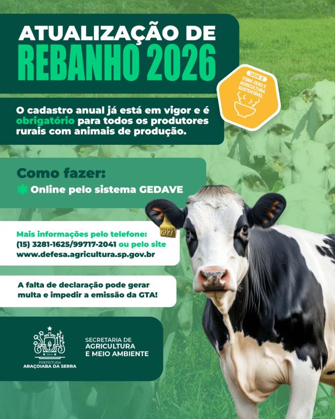Declaração anual obrigatória para produtores rurais segue até 31 de maio