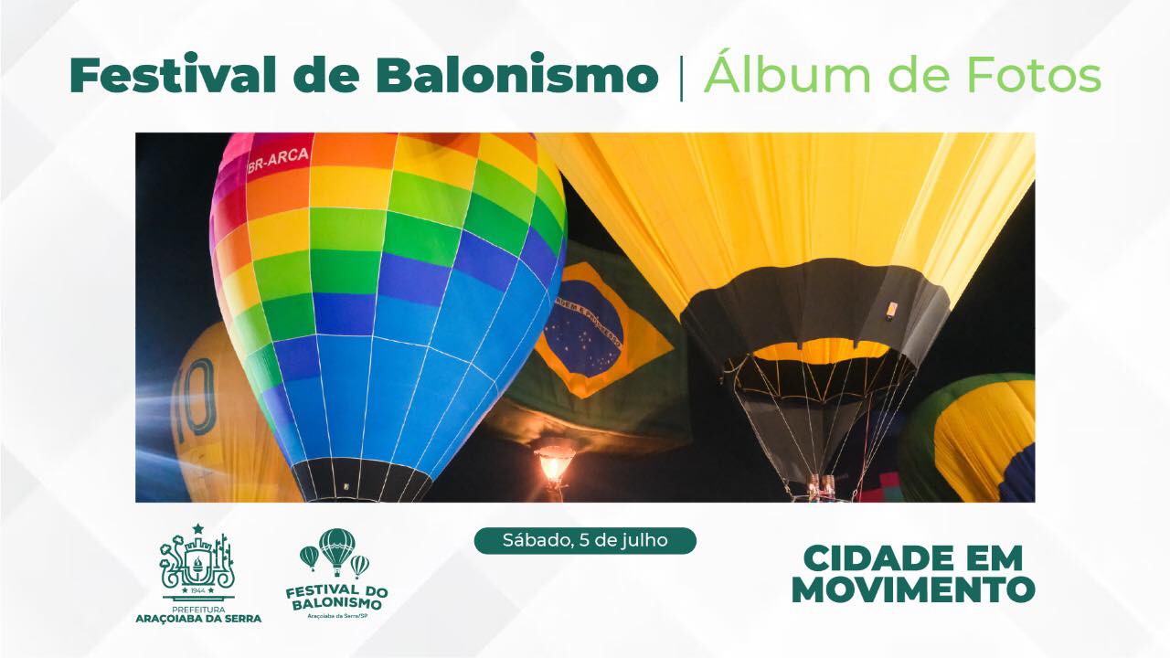 Festival de Balonismo - 5 de Julho