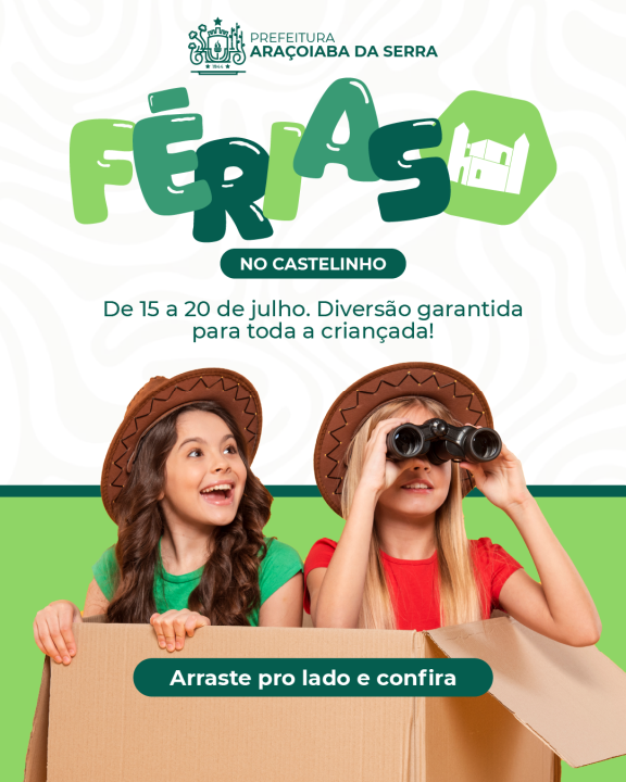 Férias no Castelinho