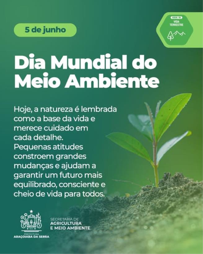 Dia Mundial do Meio Ambiente: o futuro começa com as escolhas de hoje