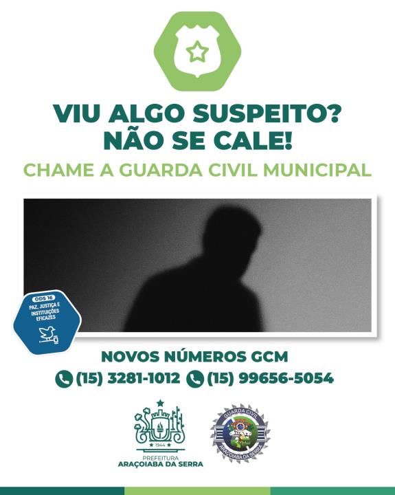 Novos Números da GCM
