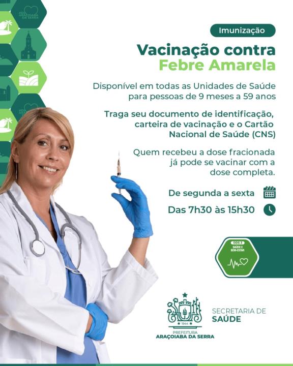 Vacinação contra Febre Amarela