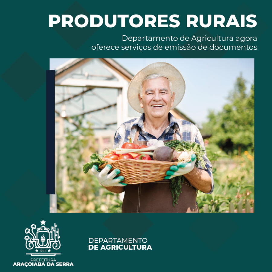 Emissão de documentos - Produtores Rurais