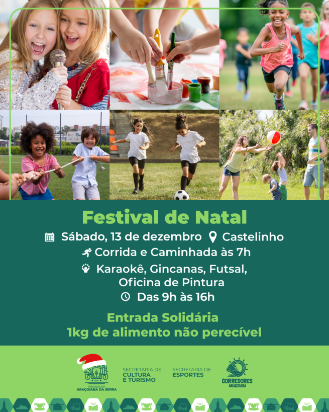 Festival de Natal no Castelinho