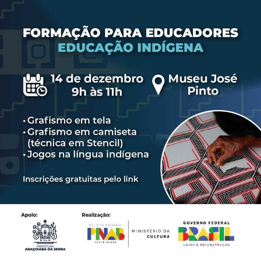 Minicurso "Formação para Educadores - Educação Indígena" I