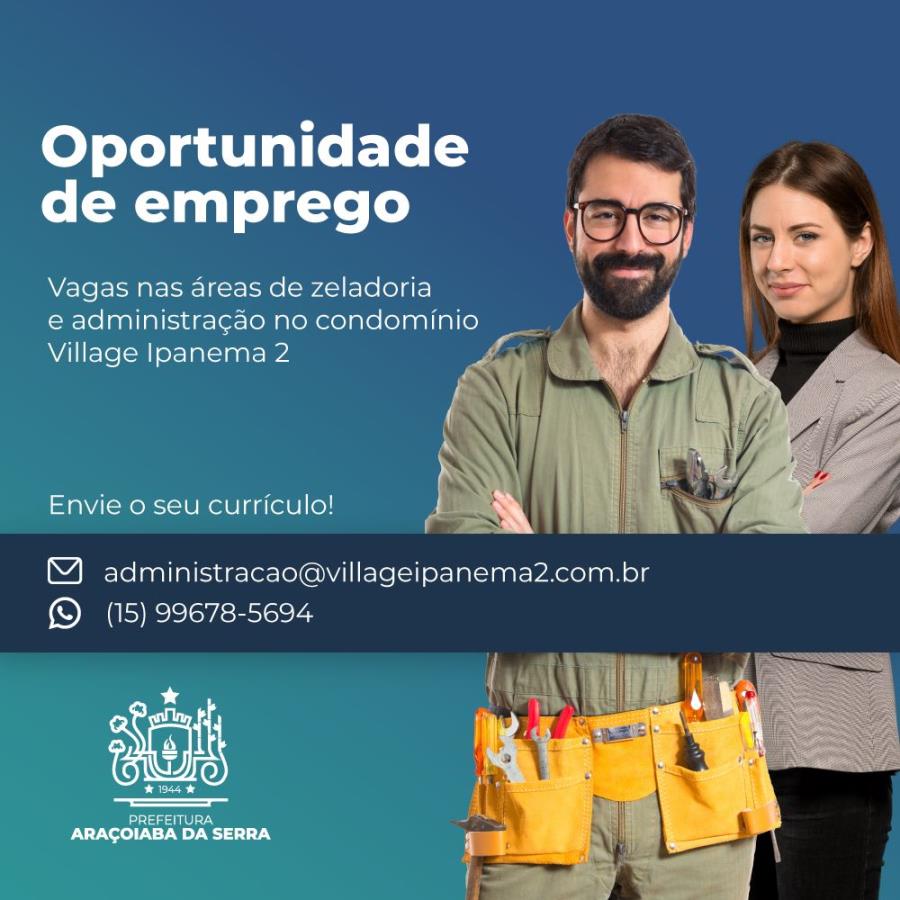 Oportunidade de Emprego