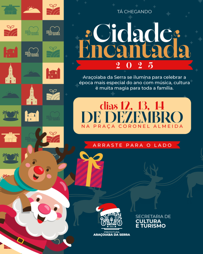 Programação deste final de semana no Natal Cidade Encantada 2025