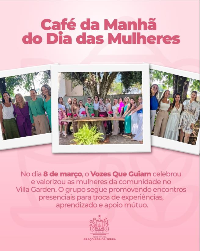 Café da Manhã da Mulher reúne histórias e celebra a força feminina