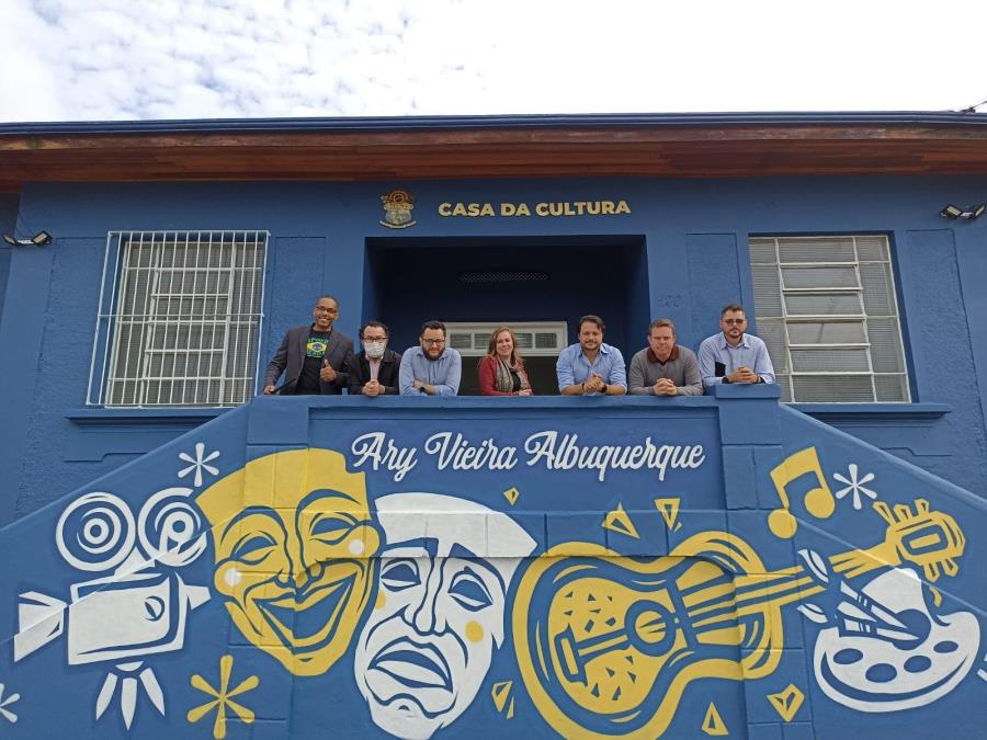 Entrega da Casa da Cultura
