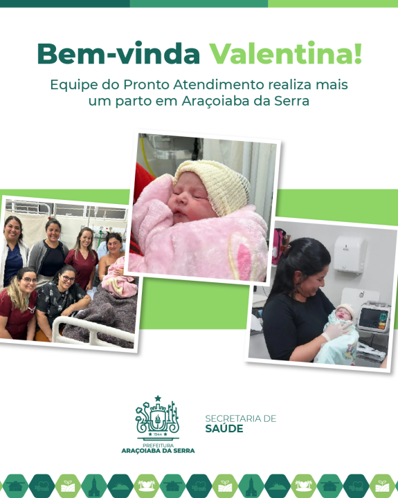 Bem-vinda, Valentina!