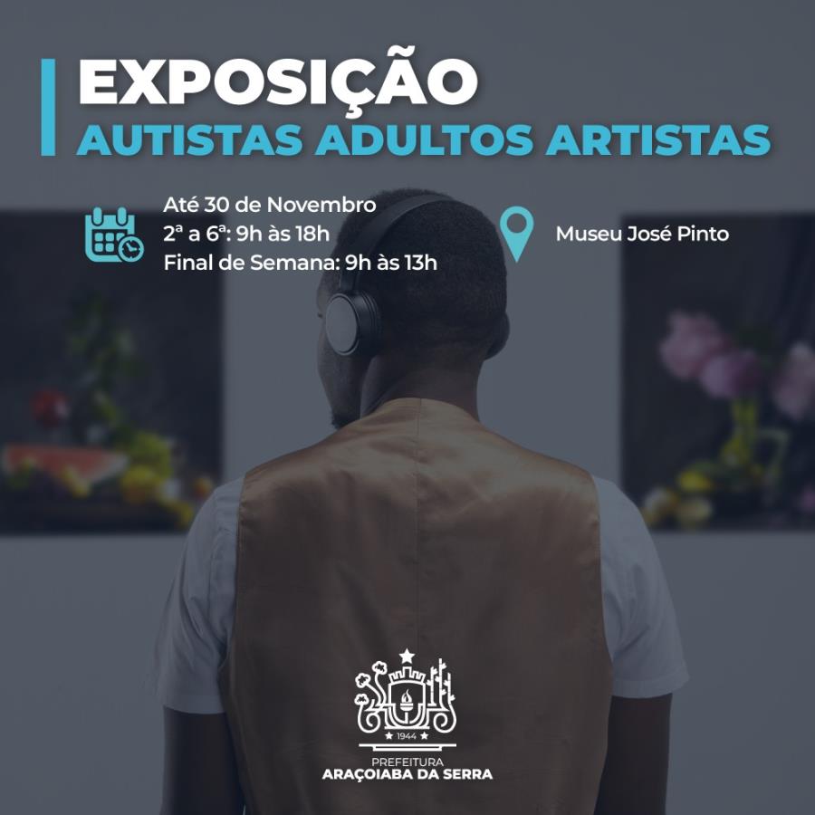 Exposição de arte atípica Autistas Adultos Artistas - 2024