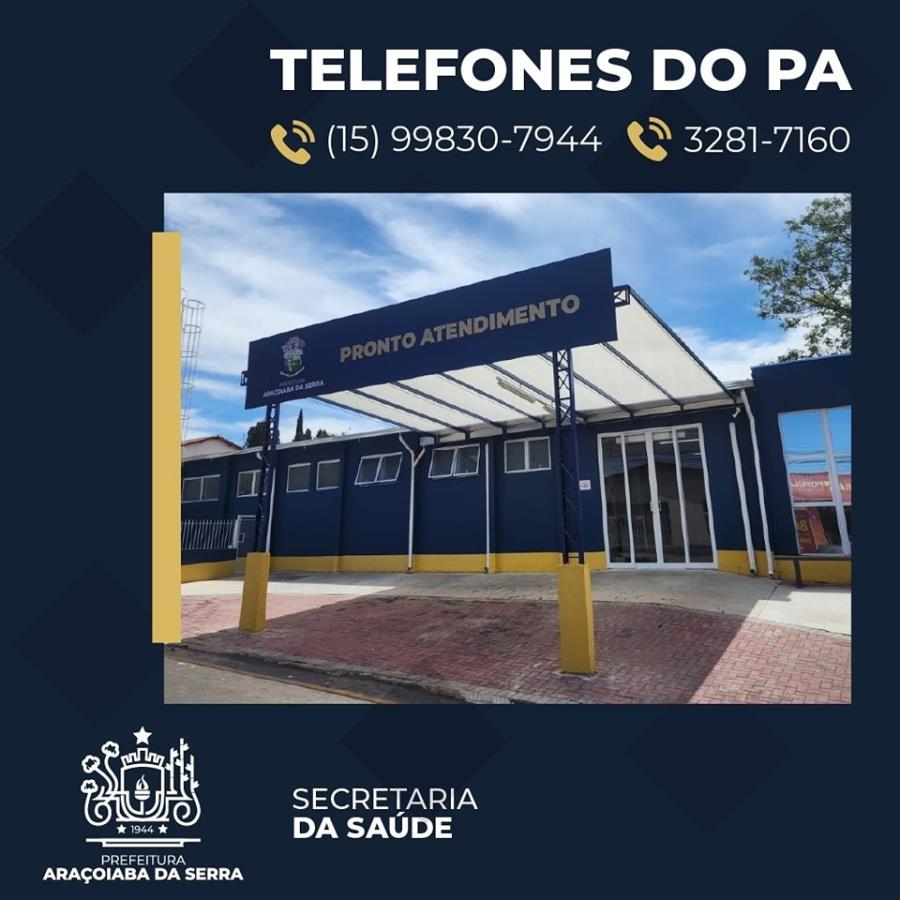 Contato do Pronto Atendimento 
