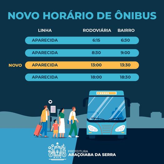 Atenção moradores do bairro Aparecida e entorno!