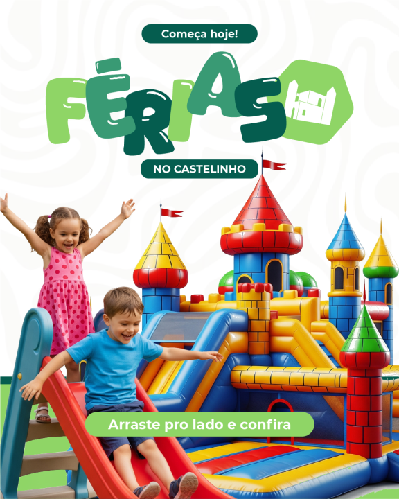 Programação de férias no Castelinho começa hoje