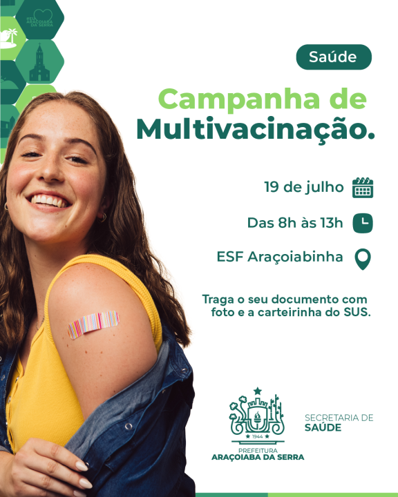 Vacinação Araçoiabinha