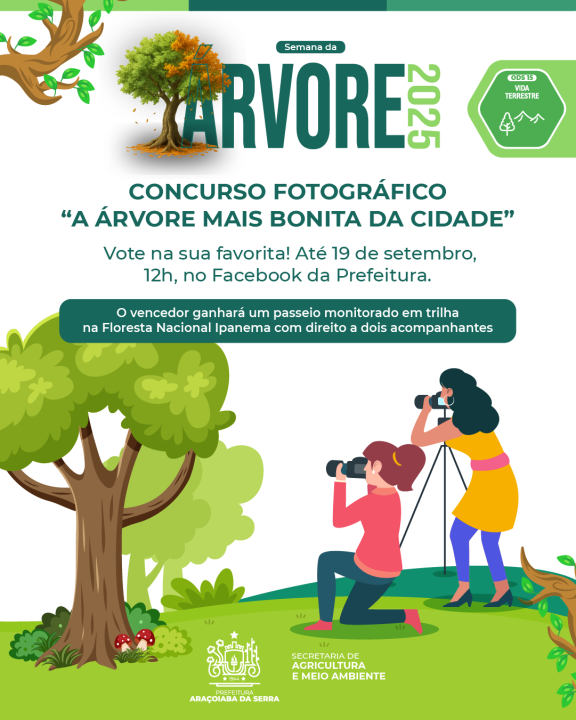 Concurso Fotográfico: A Beleza das Árvores de Araçoiaba