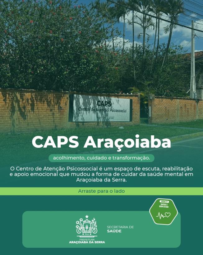 CAPS Araçoiaba: Cuidado e Acolhimento