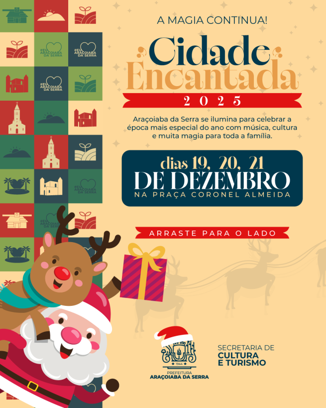 Programação do final de semana: Natal Cidade Encantada 2025