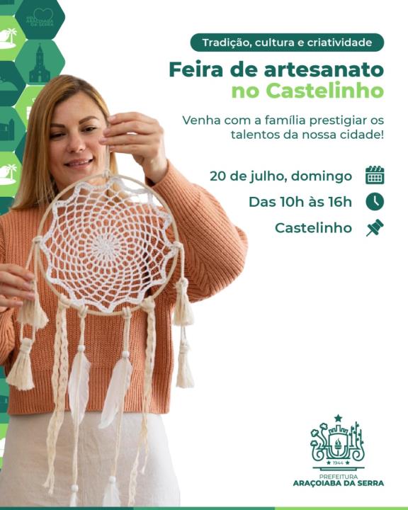 Feira de Artesanato no Castelinho