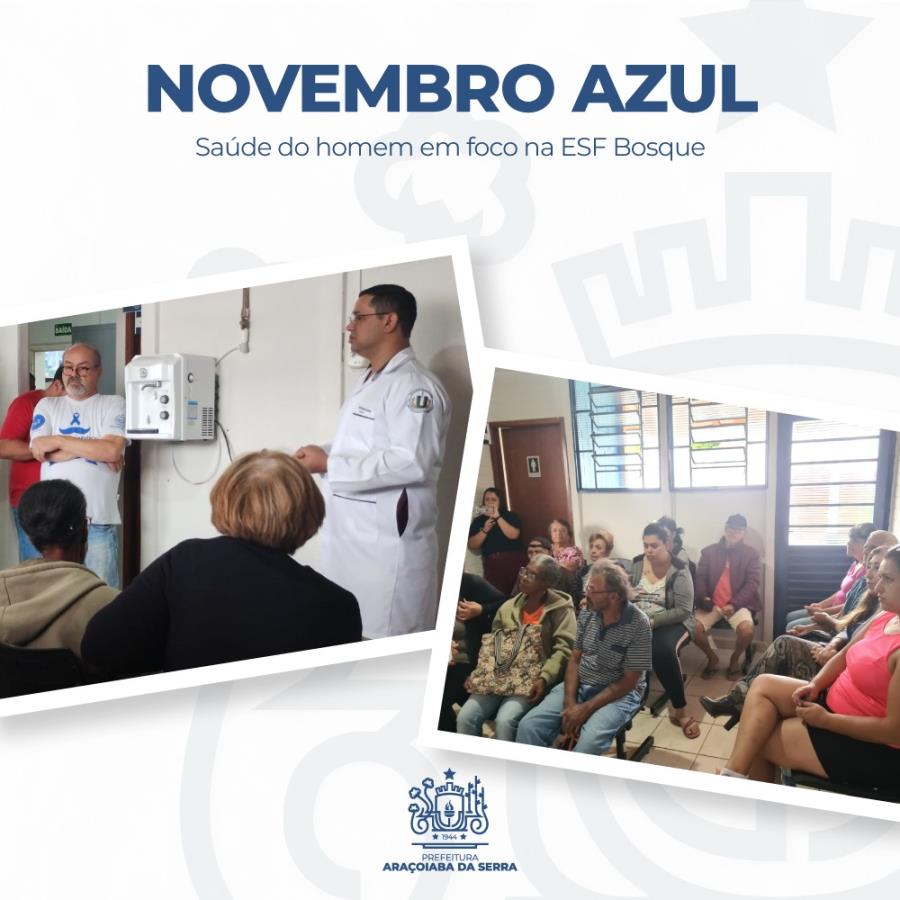 NOVEMBRO AZUL – Palestra na ESF Bosque 2024