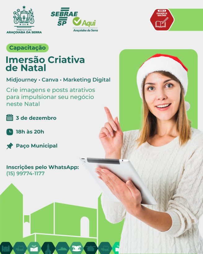 Sebrae lança Imersão Criativa de Natal