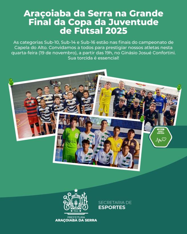 Araçoiaba na Final da Copa da Juventude