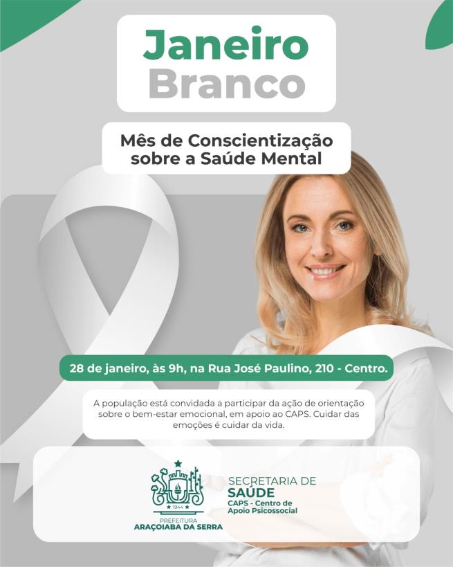 Janeiro Branco: Conscientização e Cuidado com a Saúde Mental