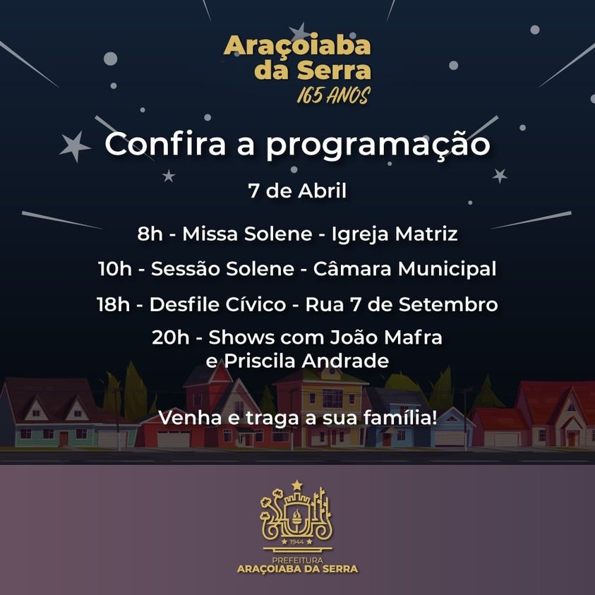 Confira os eventos do final de semana em comemoração ao