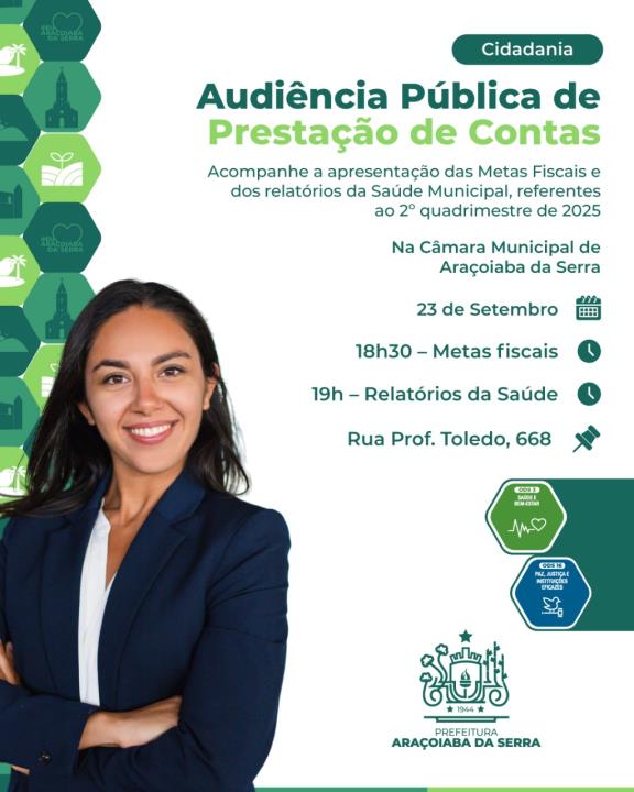 Convite Audiência Pública