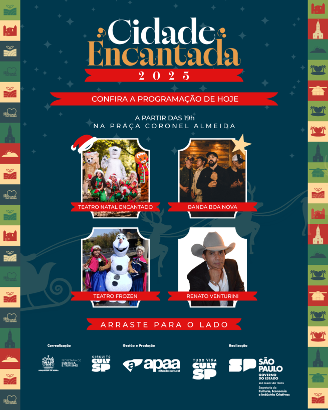 Natal Cidade Encantada: Final de Semana Repleto de Música, Teatro e Emoção