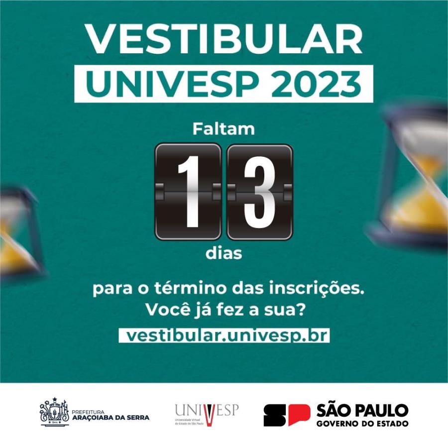 Vestibular Univesp 2023 - Prefeitura De Araçoiaba Da Serra