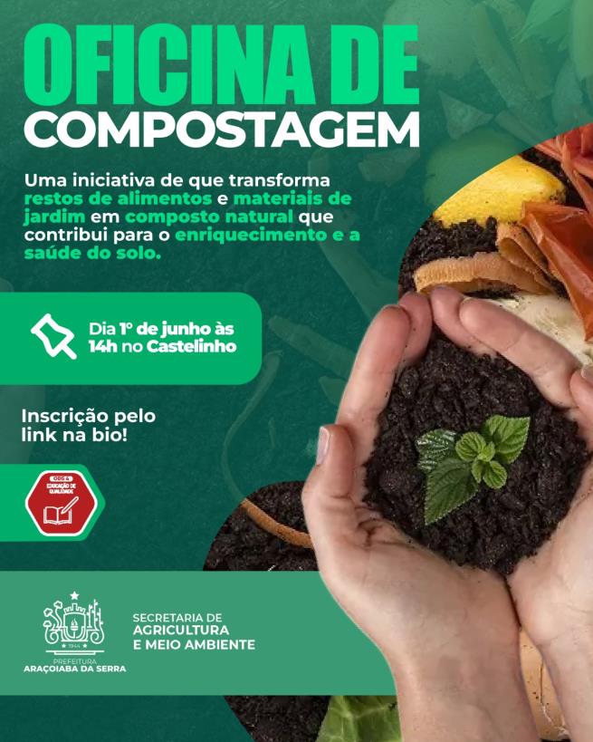 Oficina de Compostagem: Sustentabilidade na Prática e Transformação de Resíduos em Vida para o Solo