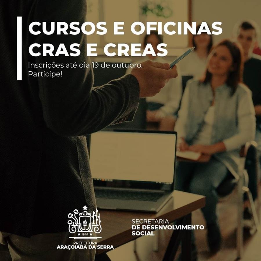 Cursos e Oficinas CRAS E CREAS