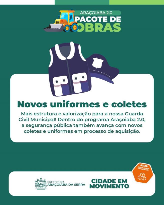 Araçoiaba 2.0: Mais Obras e Investimentos para a Cidade