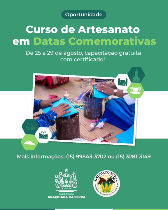 Curso de Artesanato em Datas Comemorativas